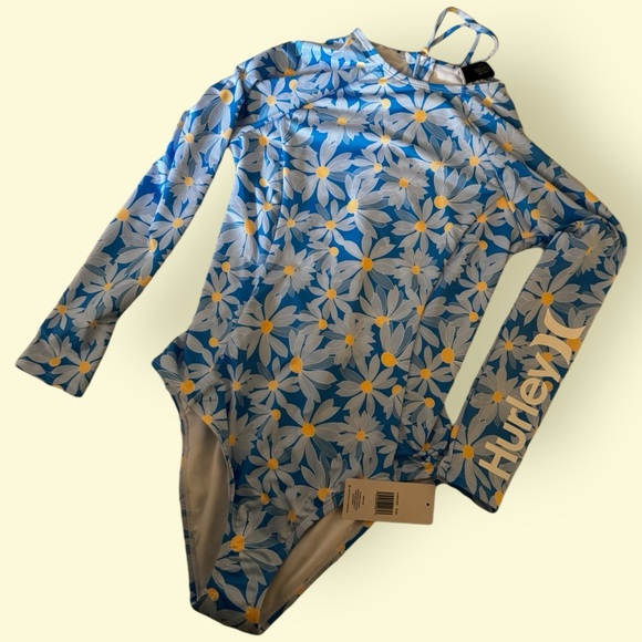 NWT Hurley one piece long sleeve swimsuit - Picture 4 of 5